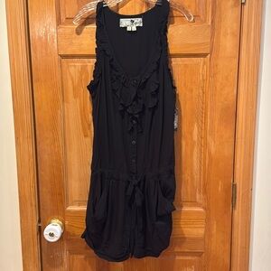 NWT Jolt women’s black romper size large.
